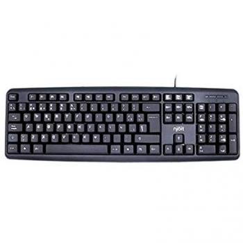 TECLADO NJOIT NJKB20 MEMBRANA NEGRO USB