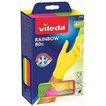 Vileda Rainbow - Guantes de nitrilo