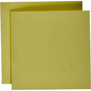 Craft 50 Tarjetas de Marfil y Sobres de 15 x 15 cm, Cartón, Crema, 15.24 x 15.24 x 15.24 cm, Unidades