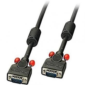 Lindy 36374 Cable VGA de 3 metros con conectores D-Sub en color negro