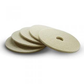 Pad de limpieza suave beige 330 mm para BDS y Karcher (5 unidades)