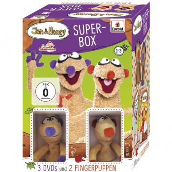 Jan & Henry - 3er DVD-Box mit Fingerpuppen [Alemania]