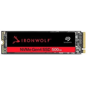SSD Interno Seagate IronWolf 525 500GB M.2 PCIe 4.0 NVMe con Recuperación de Datos