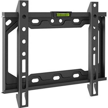 Soporte de Pared Fijo Barkan E202+ para TV LCD/LED/OLED de 13 a 43, hasta 40 kg, con bloqueo automático y diseño ultradelgado