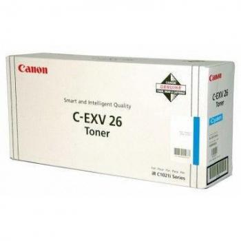 Canon CEXV26 Cyan Toner Cartridge - 1659B006
