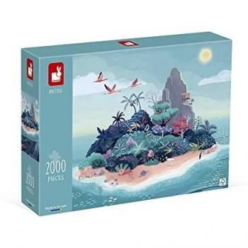 Puzzle Isla Misteriosa 2000 Piezas Janod