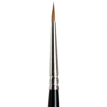 Pincel de Acuarela Winsor & Newton Serie 7, Sable Kolinsky, Tamaño 0, Hecho a Mano y Exclusivo