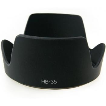 Phottix HB-35 - Parasol para objetivos Nikon 18-200 mm, negro