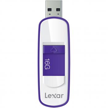 Lexar JumpDrive - Unidad Flash 16 GB USB 3,0 S75, morado