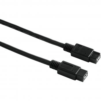 Hama - FireWire Cable IEEE1394b Plug 9-pin - Plug 9-pin, 2m, IEEE 1394b M, 9-pin , IEEE 1394b M, 9-pin