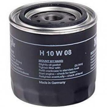 Filtro de aceite HENGST FILTER H10W08, tipo: Filtro de aceite, características: alto rendimiento, diseño optimizado para una filtración eficaz, compatible con múltiples marcas y modelos de vehículos