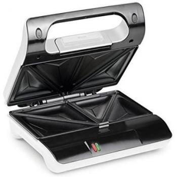 Princess Sandwich Grill Compact - Sandwichera, 700 W, color blanco