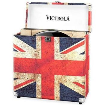 Maleta de almacenamiento portátil Victrola Vinilos Record LP's