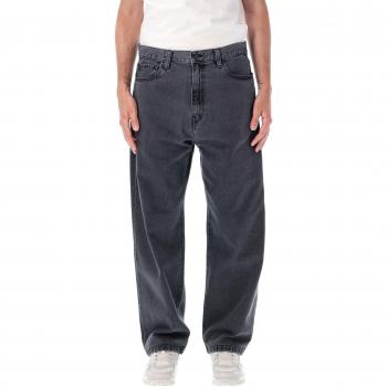 Carhartt WIP Landon Heavy Stone Wash Black Denim Jeans for Men - Size W34