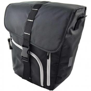 AGU Bolsa de tela y de playa, negro
