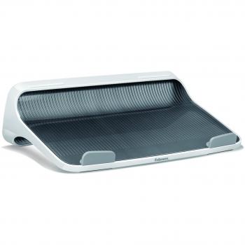 Fellowes I-Spire Series - Soporte para portátiles y netbooks, Color Blanco y Gris