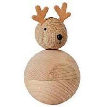 OYOY - Figura decorativa de madera de haya y roble