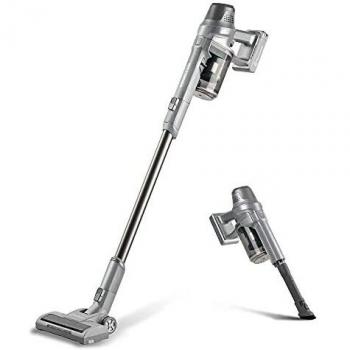 VacMaster Orson Lite - Aspiradora Escoba sin Cable, Aspiradora de Mano sin Cable, 8Kpa/24V, Aspiradora Vertical Inalámbrica, LED Cepillo Electrico, 3 in 1, hasta 40 min, Aspiradora Escoba Hogar
