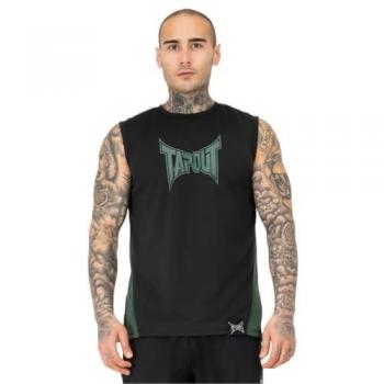 Camiseta Sin Mangas Tapout Funcional de Entrenamiento Negra 3XL Hombre