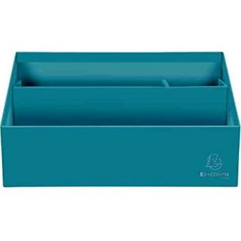 Exacompta - Ref. 67996D - 1 clasificador vertical/portacartas 3 compartimentos de cartón Acuarel - Dimensiones