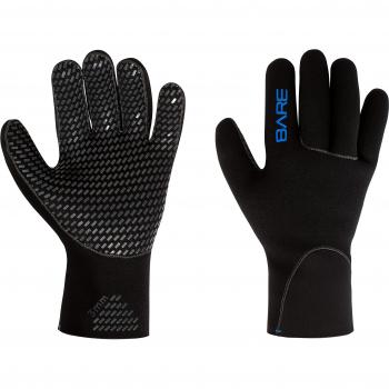 Bare BA-055928BLK Guantes, Unisex Adulto, Negro, L
