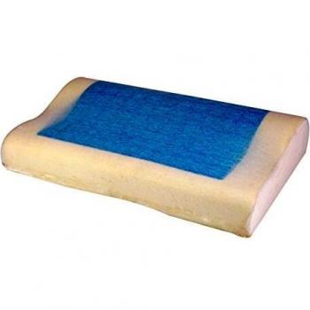 Jocca Cooling Gel Pillow Almohada, Espuma Viscoelástica, Blanco, 50x28.5x10 cm