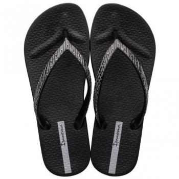 Chancla Ipanema Mesh VIII Platform Negro/Gris