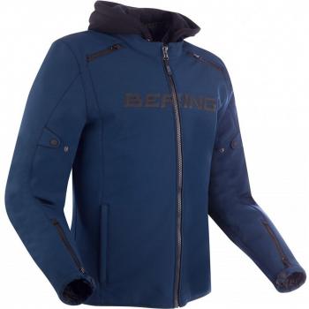 Chaqueta de Moto Bering Elite Textil Impermeable Azul Marino