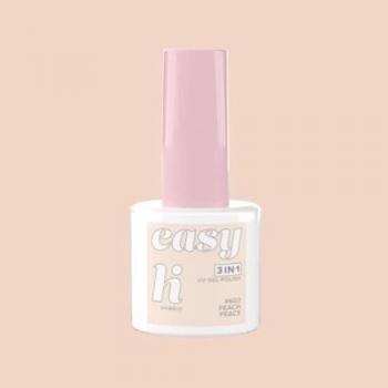 Esmalte Ibrido Semipermanente 3 en 1 Hi Hybrid Easy 5ml - Color Duradero y Brillante, Unisex, 9 Tonos Disponibles