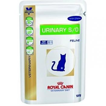Royal Canin Alimento para Gatos Urinary con Pollo - Pack de 12 x 100 gr - Total: 1200 gr
