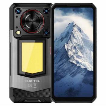Smartphone Oukitel WP56 5G - 6.8 - NFC - 512 GB - 12 GB RAM - Batería de 16,000 mAh - Negro