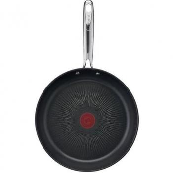 Lote de 2 estufas Tefal G732S255 de 24/28 cm, inducción, exterior de acero inoxidable reverso, interior sin palanca, duetto
