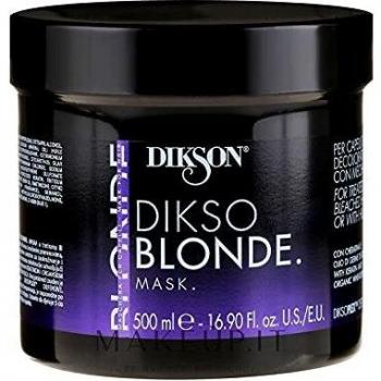 Dikson Dikso Blonde Mascarilla Antiamarillo 500 ml - Mascarilla para neutralizar los reflejos amarillentos