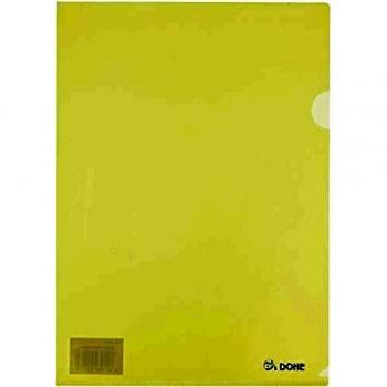 Dosier uñero Dohe Premium PP 180 m A4 Color amarillo Pack 8 ud