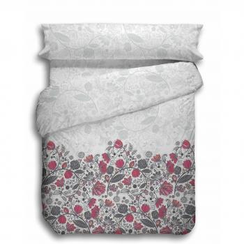 Stilia Juego Nórdica 3 Piezas, Edredón + Funda Almohada + Sábana Bajera Mercy