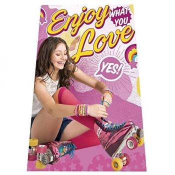 Secaneta Naturcare Manta Polar Disney Soy Luna, Estampada, Fucsia, 100 x 150 cm