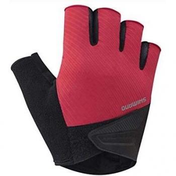 SHIMANO Guantes de ciclismo Advanced Gloves Black-Red Talla L