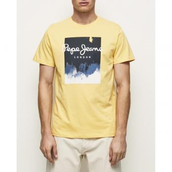 Camiseta Hombre Pepe Jeans Roslyn - 100% Algodón, con diseño print