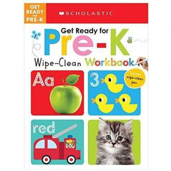 Get Ready for Pre-K Wipe-Clean Workbook: Scholastic Early Learners (Wipe-Clean Workbook