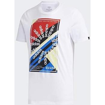 adidas M Clima Slgn T Camiseta, Hombre, Blanco/Negro, 2XL