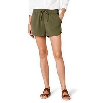 ONLY Onlturner Shorts Wvn, Pantalones Cortos para Mujer, Verde
