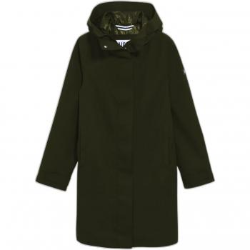 Aigle Women's Waterproof Rain Jacket Ai822 Algue S-M