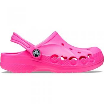 Crocs Kids' Baya Clog - Size 10, Unisex, Electric Pink