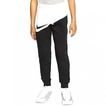 Nike Sportswear Pantalón, Niños, Black/White/Black, S