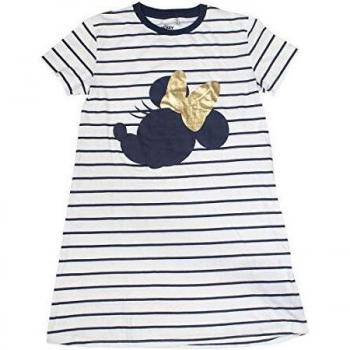 CERDÁ LIFE'S LITTLE MOMENTS 2200007013_T14A-C50 Vestidos para Niñas de Minnie con Licencia Oficial Disney, Black and White, 14 años