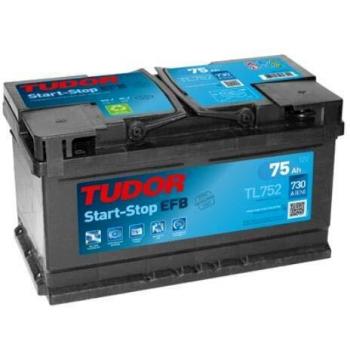 TUDOR BATERIA TUDOR EFB 75AH START-STOP +DER