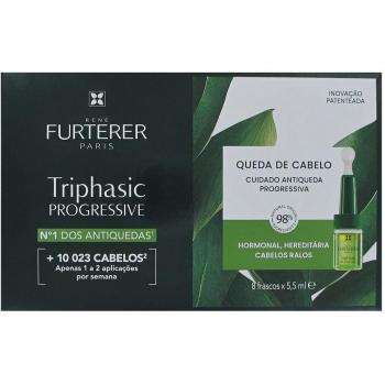 René Furterer Triphasic Progressive Hair-Loss Treatment 8 x 5.5 ml