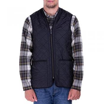 Barbour Polarquilt Men's Waistcoat/Zip-In Liner - Black - XXL