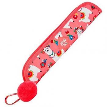 Safta 811961284 Llamas Multicolor Portaflautas TU