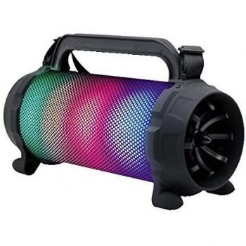 iSnatch BazooLED 30 - Altavoz Bluetooth para exteriores de 30W con luces DiscoLED